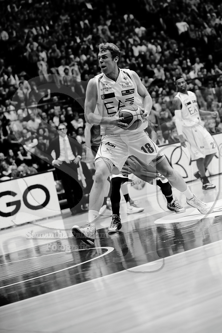 nella foto basket Olimpia Milano EA7 - Nicolo' Melli