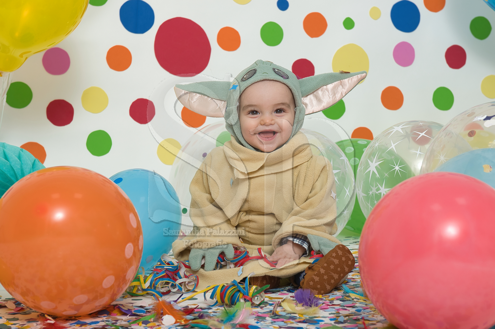 mini sessione fotografica di Carnevale in studio