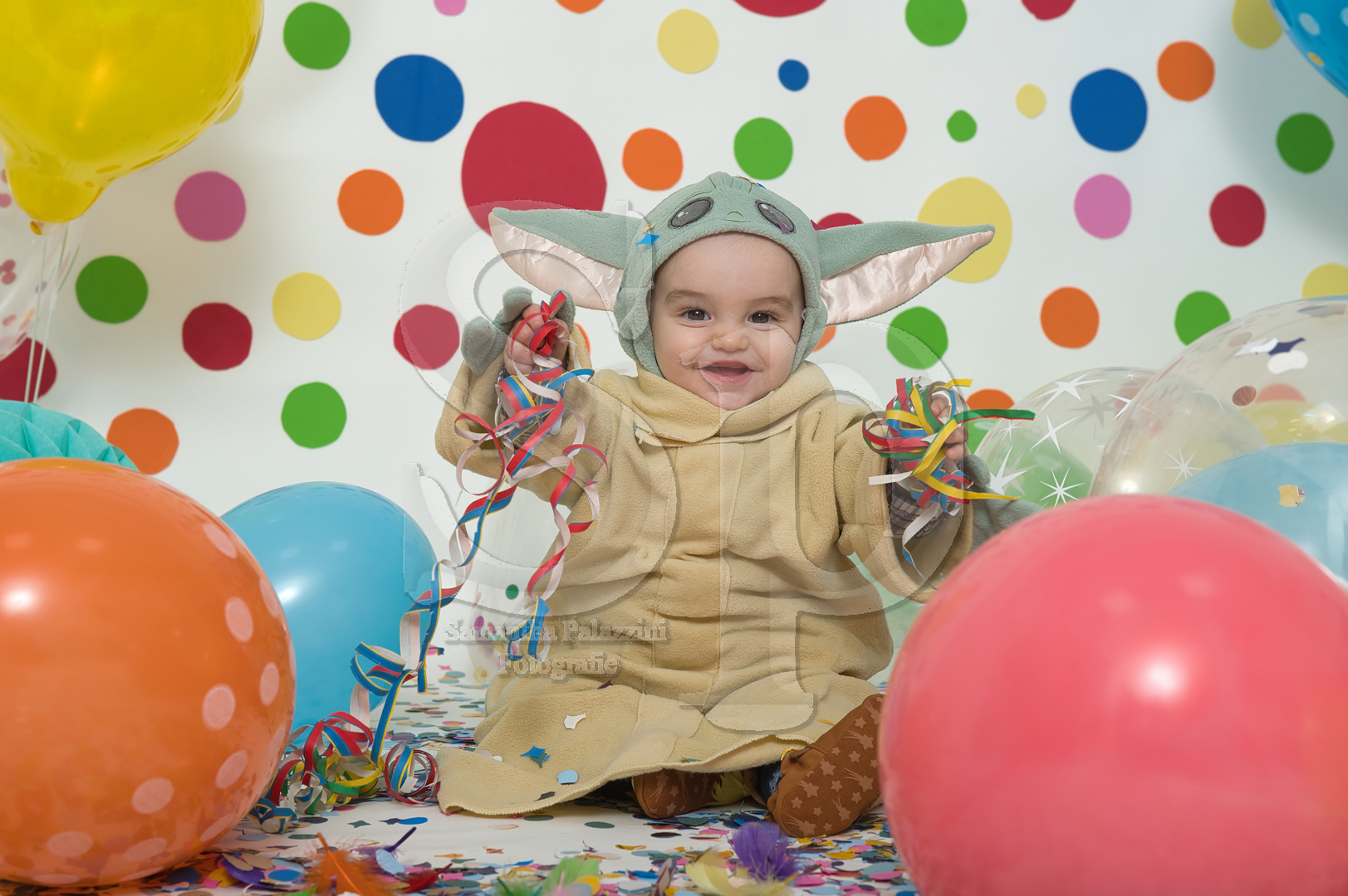 mini sessione fotografica di Carnevale in studio
