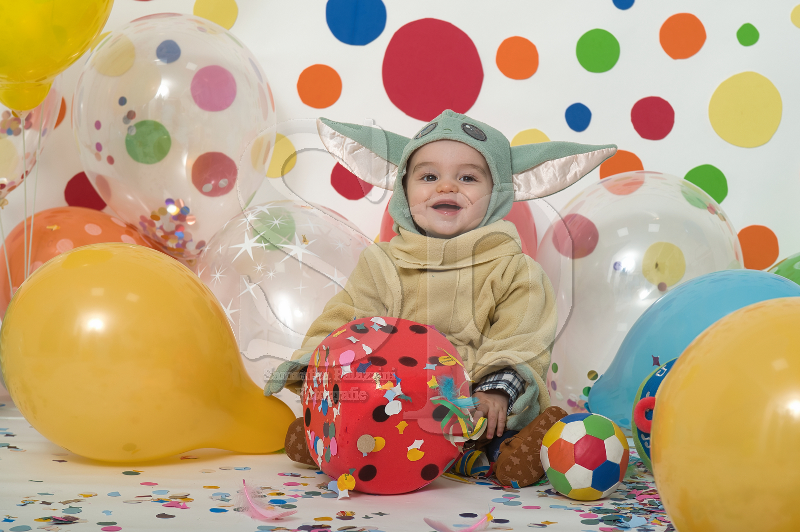 mini sessione fotografica di Carnevale in studio