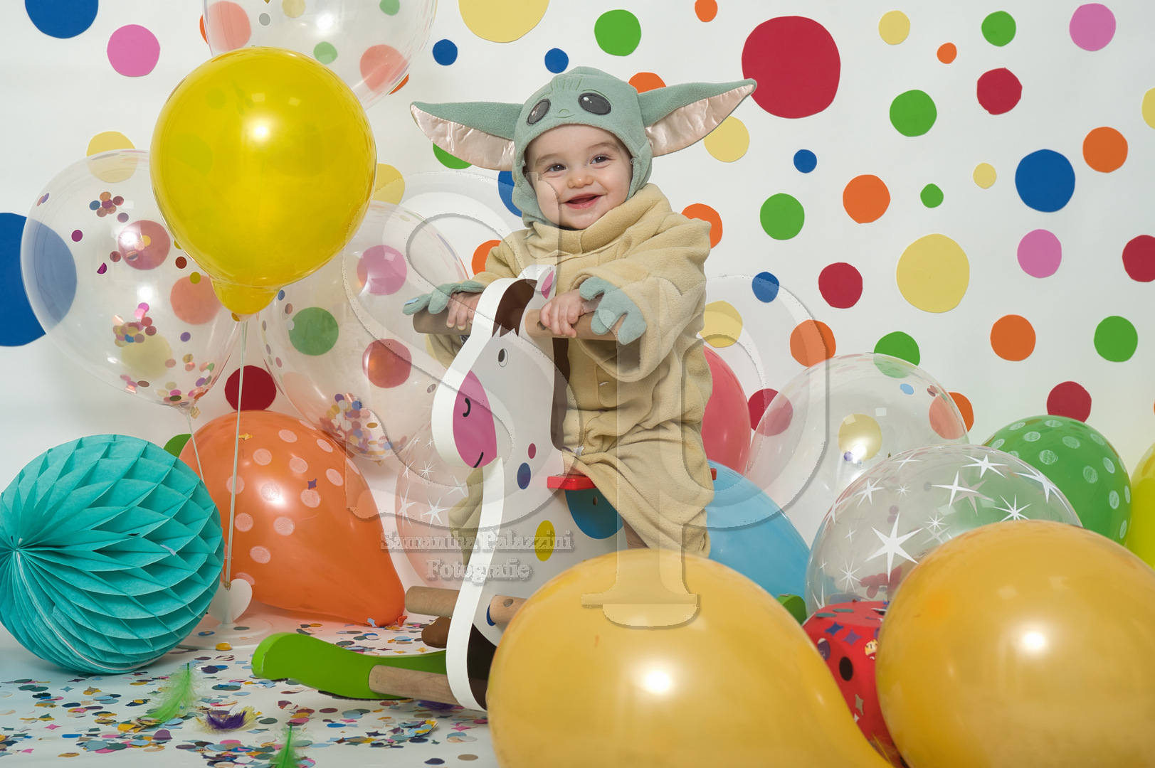 mini sessione fotografica di Carnevale in studio