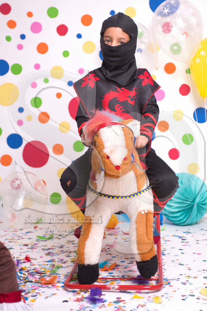 mini sessione fotografica di Carnevale in studio