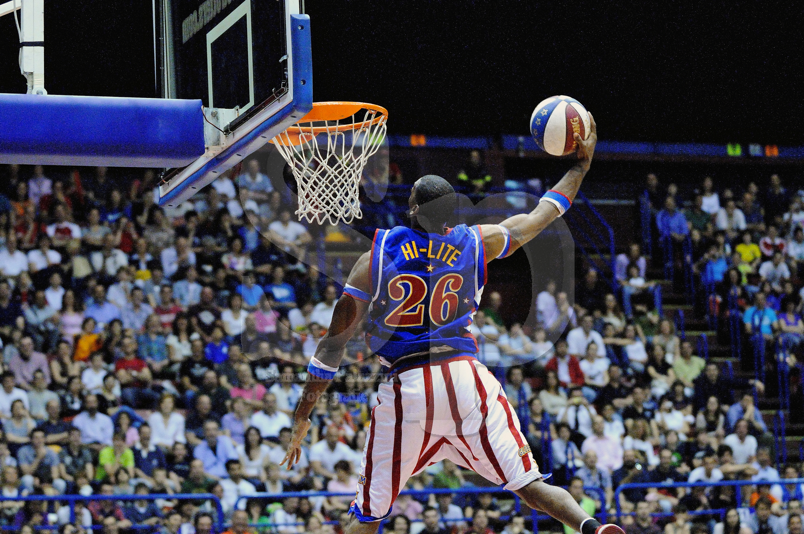 nella foto Harlem Globetrotters