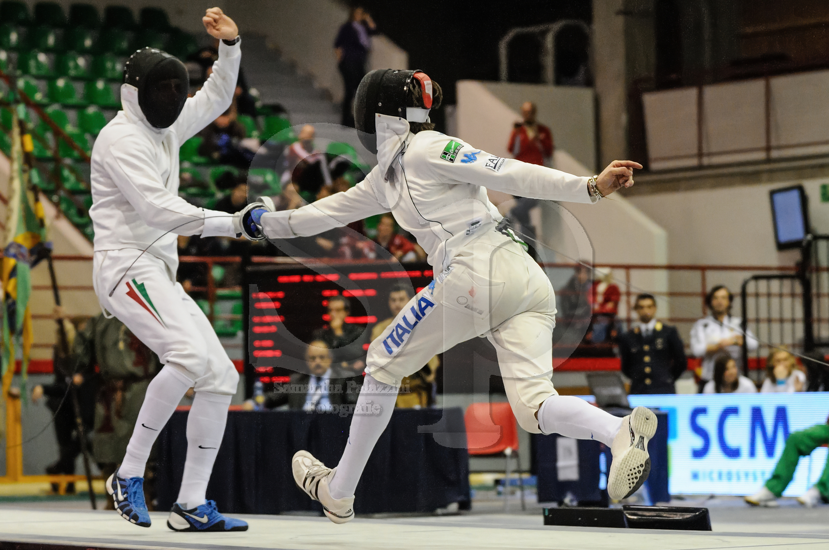 nella foto sherma - italia