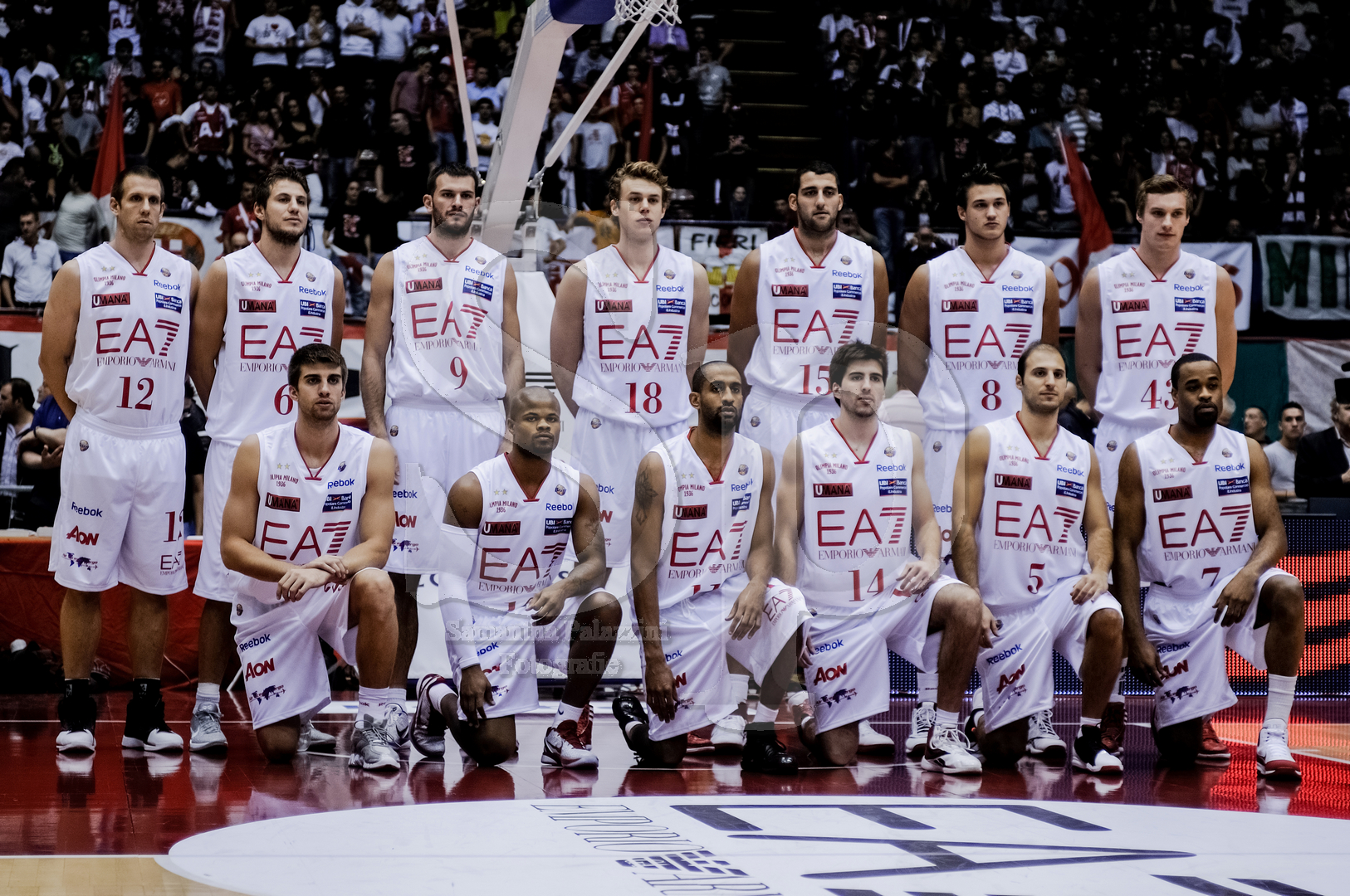 nella foto basket Olimpia Milano Ea7