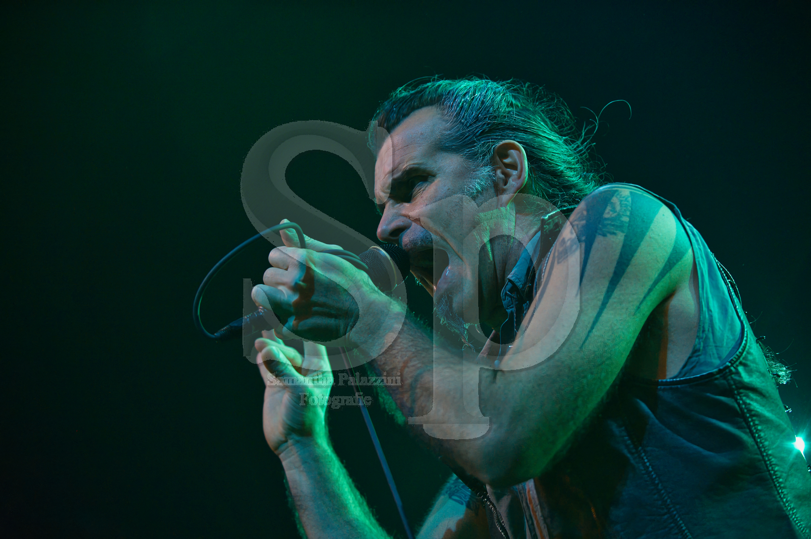 nella foto Piero Pelu' e Litfiba