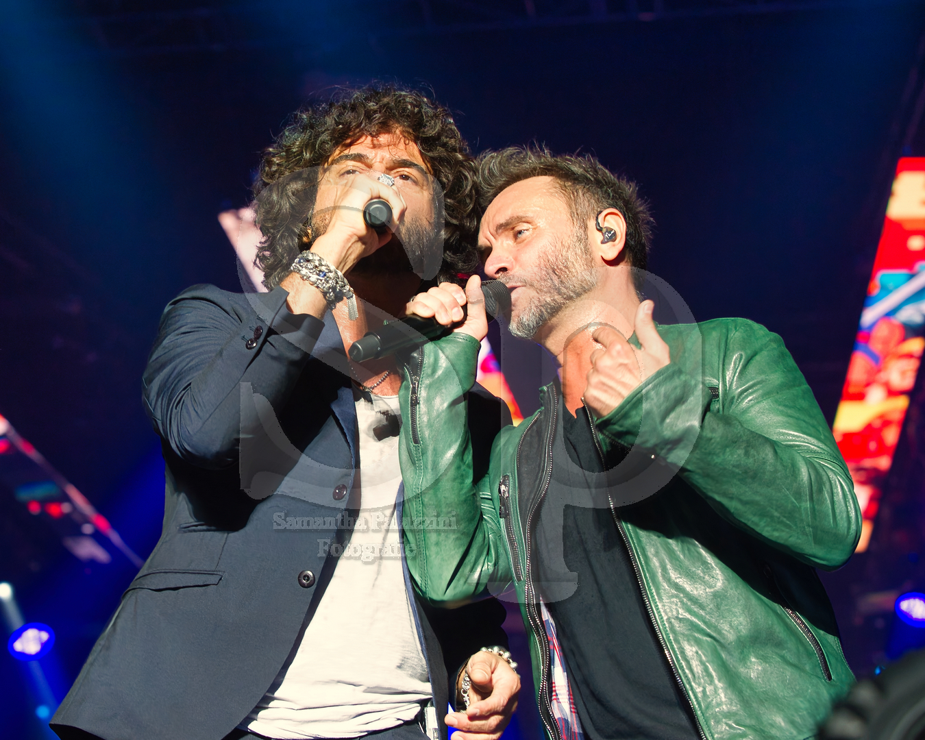 nella foto Francesco renga e Nek